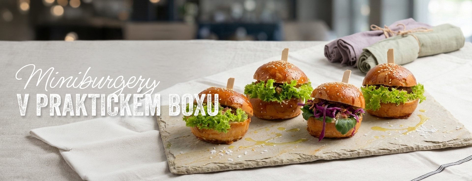 Mini burgery